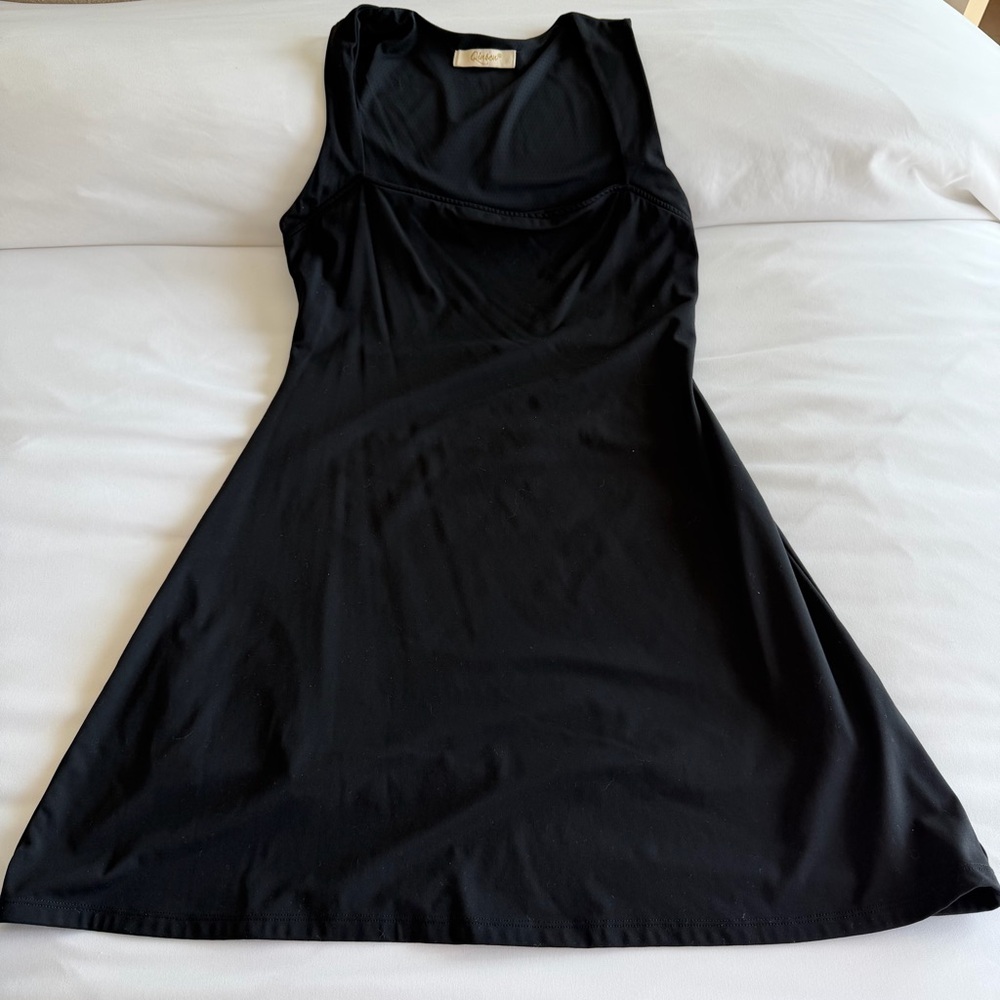 Black workout dress